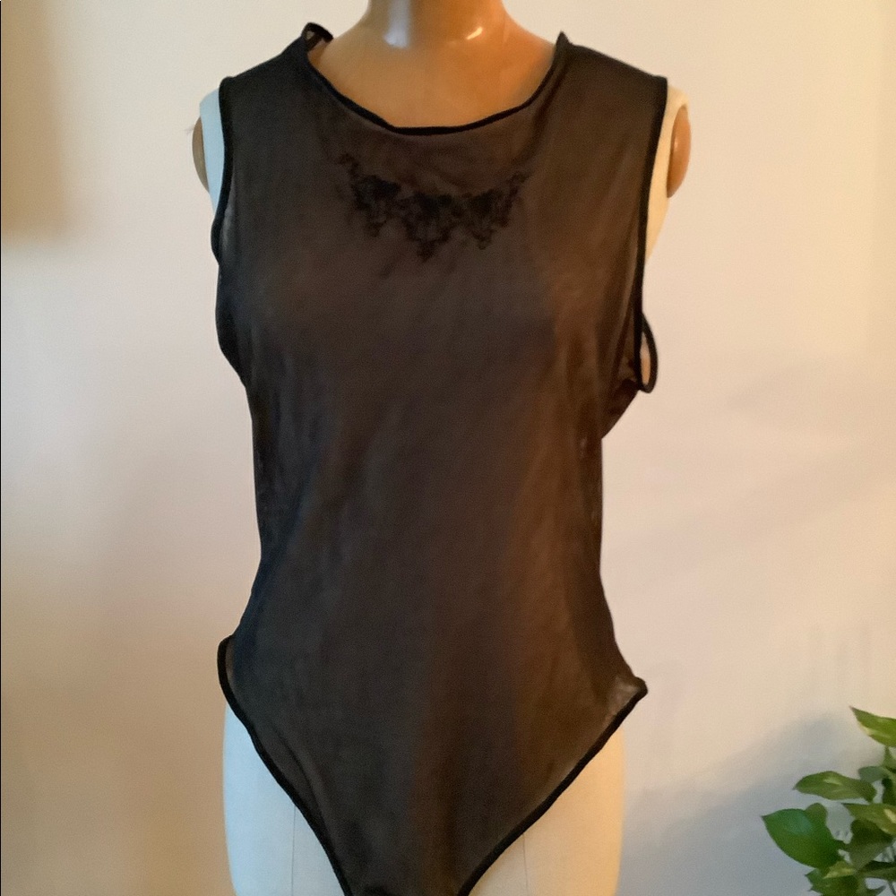 Victoria Secret sexy mesh bodysuit